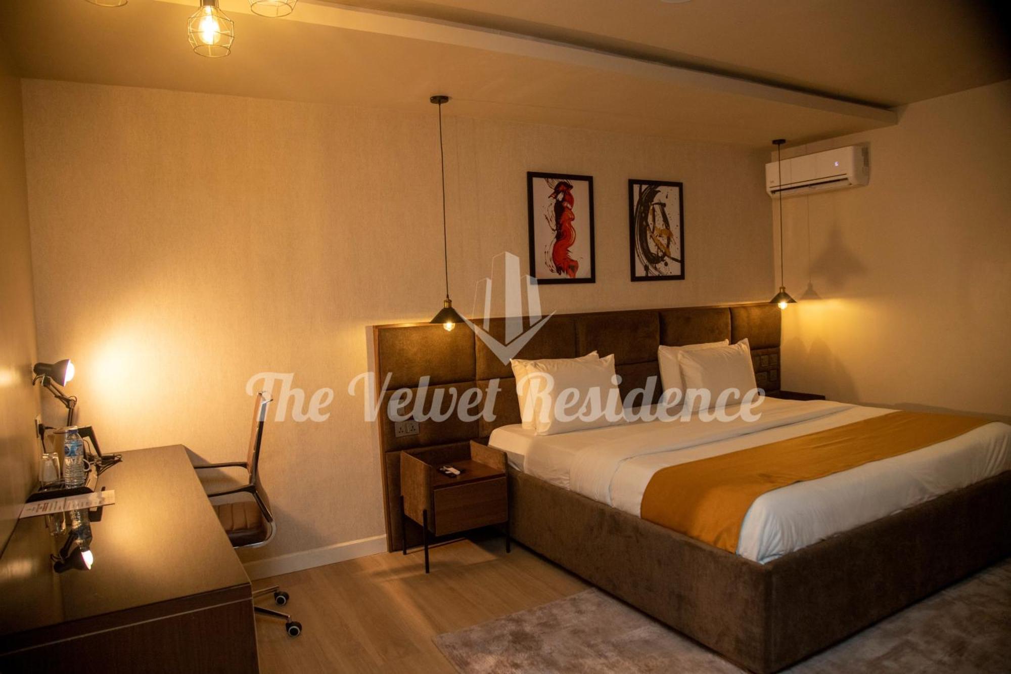 The Velvet Residence Abuja Buitenkant foto