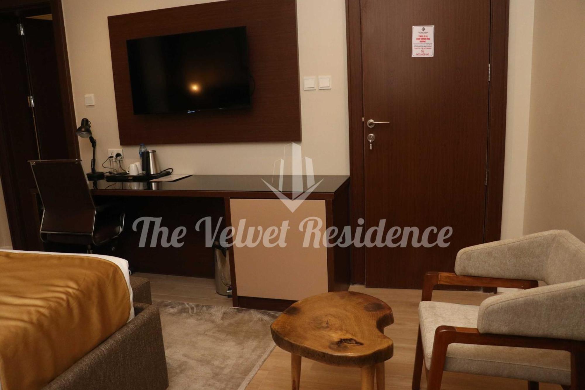 The Velvet Residence Abuja Buitenkant foto