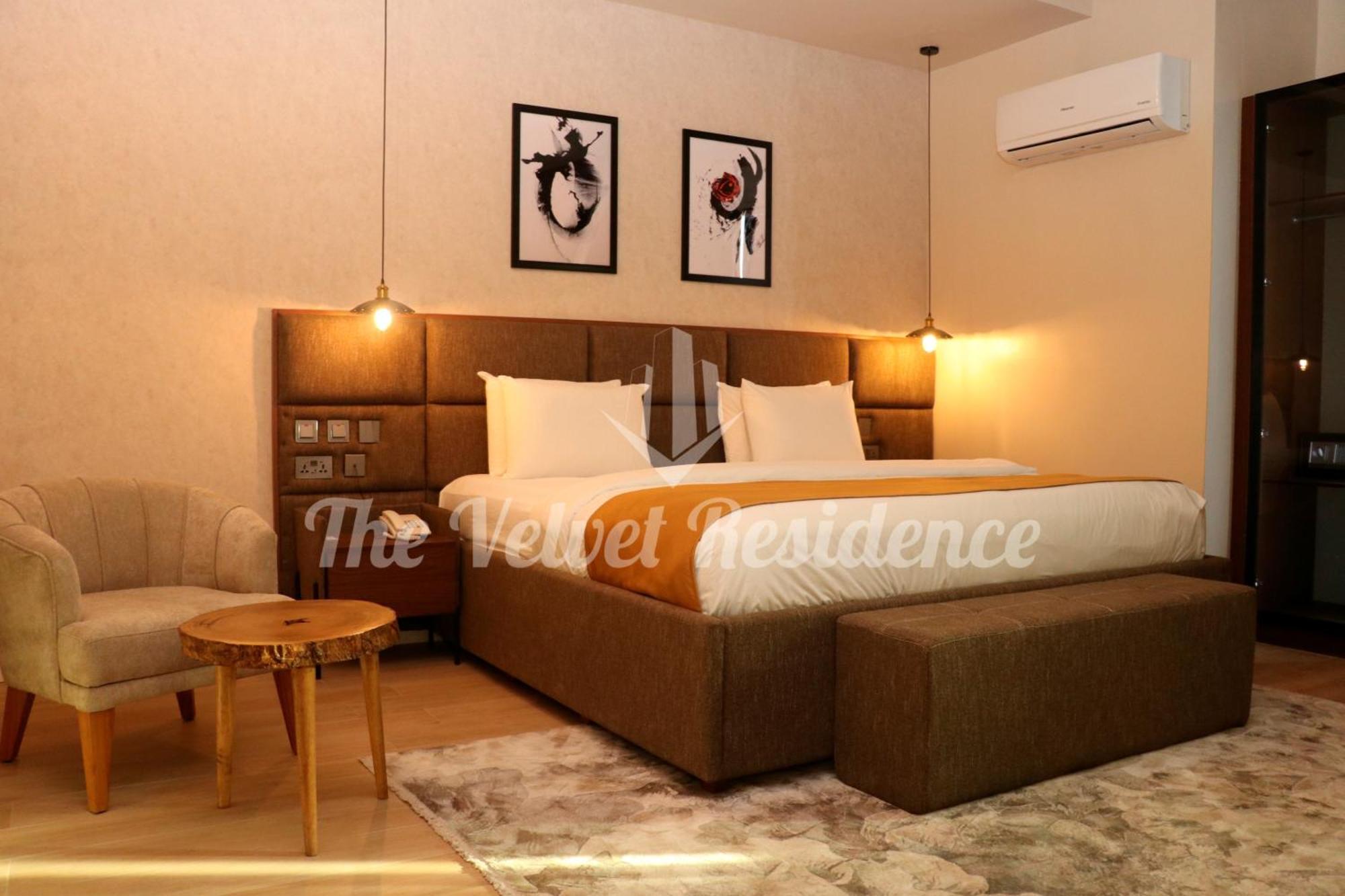 The Velvet Residence Abuja Buitenkant foto