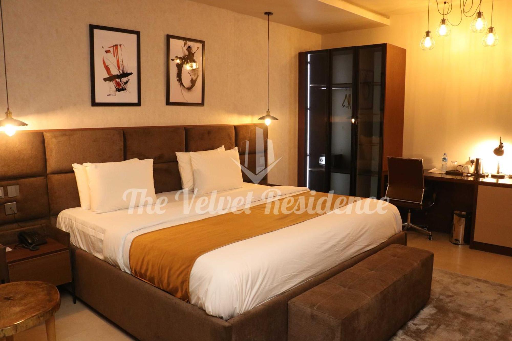 The Velvet Residence Abuja Buitenkant foto